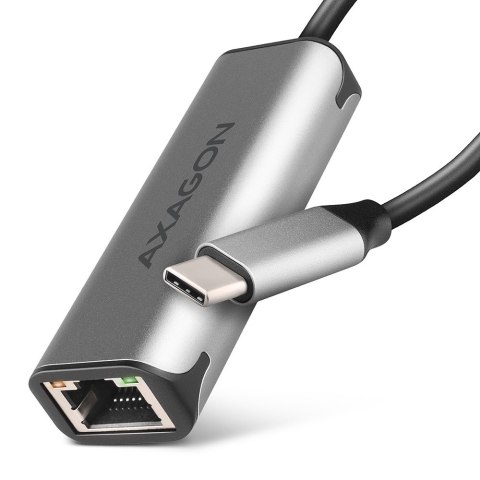 ADE-25RC Karta sieciowa 2.5 Gigabit Ethernet, Realtek 8156, USB-C 3.2 Gen 1, automatyczna instalacja, szara ADE-25RC Karta sieciowa 2.5 Gigabit Ethernet, Realtek 8156, USB-C 3.2 Gen 1, automatyczna instalacja, szara