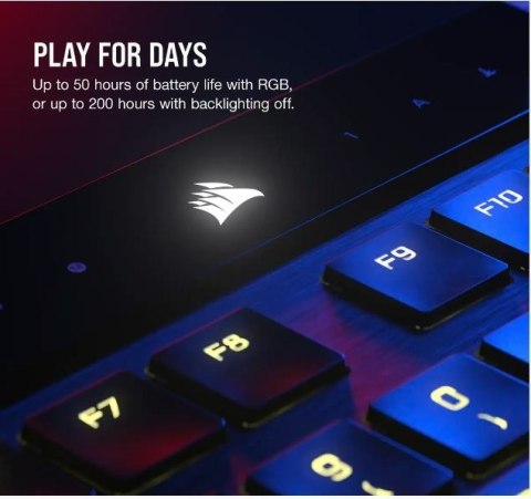 Klawiatura K100 RGB Air Wireless Ultra Thin Cherry MX Klawiatura K100 RGB Air Wireless Ultra Thin Cherry MX