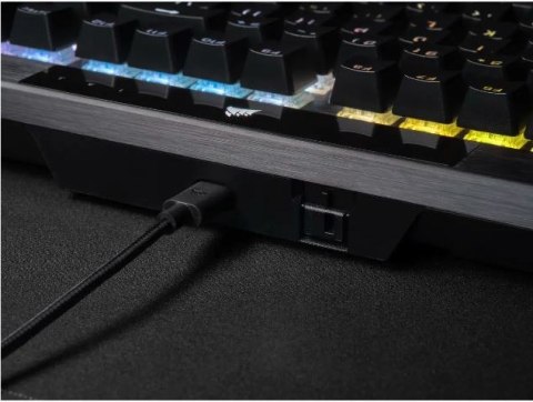 Klawiatura przewodowa K70 RGB Pro Black PBT Keycaps Klawiatura przewodowa K70 RGB Pro Black PBT Keycaps