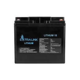 Akumulator LiFePO4 18AH 12.8V BMS EX.30417