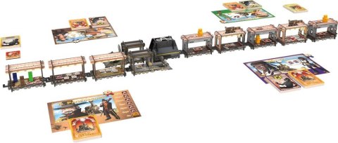 Gra Colt Express Kurierzy i pociąg pancerny Gra Colt Express Kurierzy i pociąg pancerny