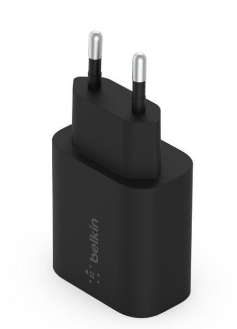 Ładowarka sieciowa 25W USB-C PD 3.0 PPS czarna Ładowarka sieciowa 25W USB-C PD 3.0 PPS czarna