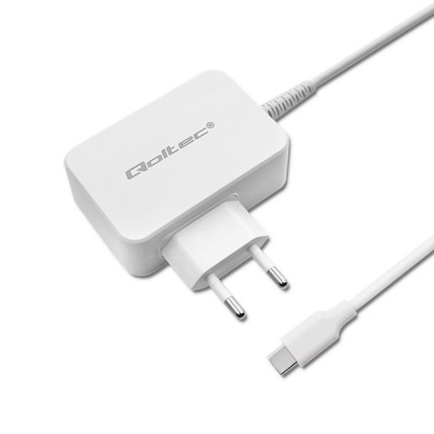 Zasilacz sieciowy 65W | 5-20.3V | 2-3.25A | USB typ C | PD | Biały Zasilacz sieciowy 65W | 5-20.3V | 2-3.25A | USB typ C | PD | Biały