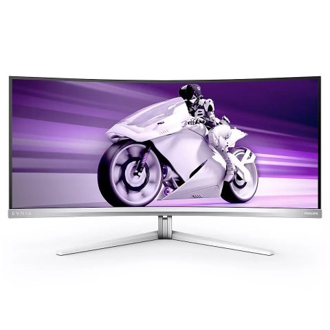 Monitor 34 cale Evnia 34M2C8600 Curved QD OLED 175Hz HDMIx2 DP USB-C HDR HAS Ambiglow Monitor 34 cale Evnia 34M2C8600 Curved QD OLED 175Hz HDMIx2 DP USB-C HDR HAS Ambiglow