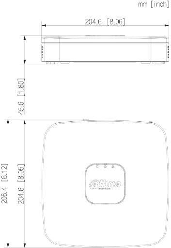 REJESTRATOR IP DAHUA NVR4104-4KS3 REJESTRATOR IP DAHUA NVR4104-4KS3