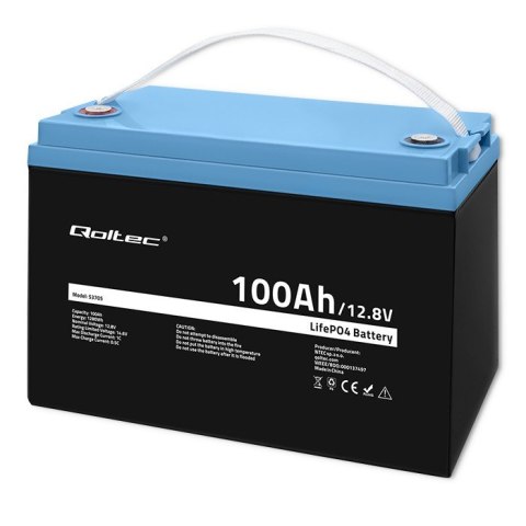 Akumulator LiFePO4 Litowo-Żelazowo-Fosforanowy | 12.8V " 100Ah | 1280Wh | BMS Akumulator LiFePO4 Litowo-Żelazowo-Fosforanowy | 12.8V " 100Ah | 1280Wh | BMS