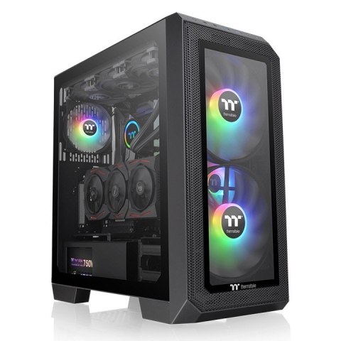 Obudowa - View 300 MX ARGB*3 Tempered Glass - Czarna Obudowa - View 300 MX ARGB*3 Tempered Glass - Czarna
