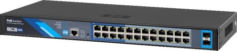 Switch PoE BCS BASIC BCS-B-SP24G-2SFP-M Switch PoE BCS BASIC BCS-B-SP24G-2SFP-M