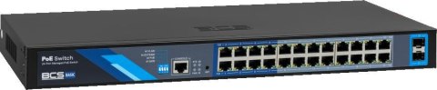Switch PoE BCS BASIC BCS-B-SP24G-2SFP-M Switch PoE BCS BASIC BCS-B-SP24G-2SFP-M