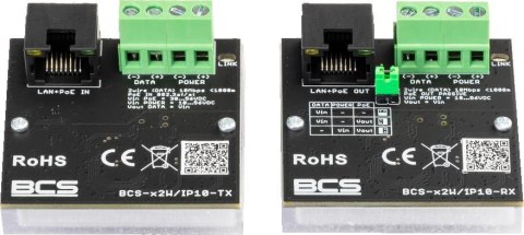 Zestaw aktywnych konwerterów BCS POWER BCS-x2W/IP10 Zestaw aktywnych konwerterów BCS POWER BCS-x2W/IP10