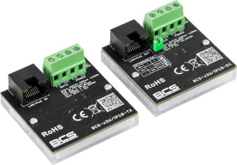 Zestaw aktywnych konwerterów BCS POWER BCS-x2W/IP10 Zestaw aktywnych konwerterów BCS POWER BCS-x2W/IP10