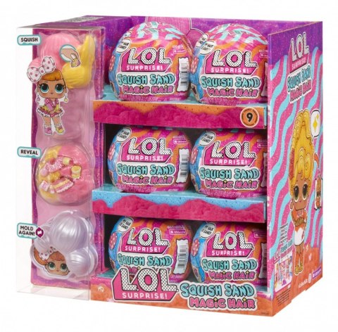 L.O.L. Piasek Kinetyczny Tots display 12 sztuk L.O.L. Piasek Kinetyczny Tots display 12 sztuk
