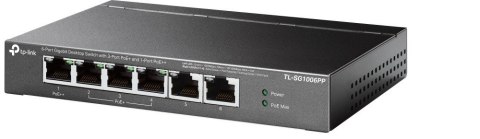 Przełącznik SG1006PP 6GE (3PoE+ 1PoE++) Przełącznik SG1006PP 6GE (3PoE+ 1PoE++)