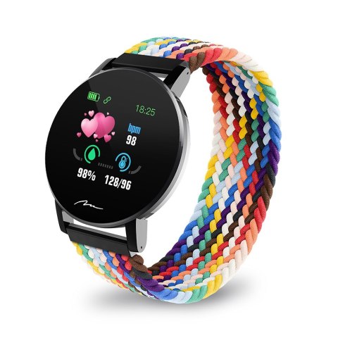 Smartband THAITI 2 nylonowe paski MT871 monitoring ciśnienia krwi, pulsu, natlenienia, aktywności sportowej i innych parametrów Smartband THAITI 2 nylonowe paski MT871 monitoring ciśnienia krwi, pulsu, natlenienia, aktywności sportowej i innych parametrów