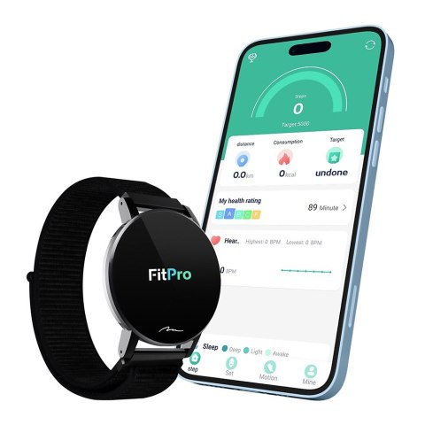 Smartband THAITI 2 nylonowe paski MT871 monitoring ciśnienia krwi, pulsu, natlenienia, aktywności sportowej i innych parametrów Smartband THAITI 2 nylonowe paski MT871 monitoring ciśnienia krwi, pulsu, natlenienia, aktywności sportowej i innych parametrów