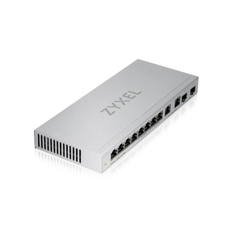 Przełącznik 12-Port Gigabit Unmanaged Switch with 8-Port 1G + 2-Port 2.5G + 2-Port SFP+ XGS1010-12-ZZ0102 Przełącznik 12-Port Gigabit Unmanaged Switch with 8-Port 1G + 2-Port 2.5G + 2-Port SFP+ XGS1010-12-ZZ0102