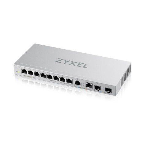 Przełącznik 12-Port Gigabit Unmanaged Switch with 8-Port 1G + 2-Port 2.5G + 2-Port SFP+ XGS1010-12-ZZ0102 Przełącznik 12-Port Gigabit Unmanaged Switch with 8-Port 1G + 2-Port 2.5G + 2-Port SFP+ XGS1010-12-ZZ0102