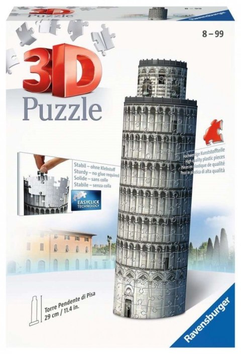 Puzzle 3D Budynki Krzywa Wieza w Pizie Puzzle 3D Budynki Krzywa Wieza w Pizie
