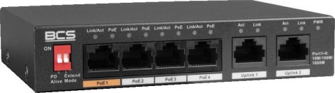 Switch PoE BCS LINE BCS-L-SP04G02G(2) Switch PoE BCS LINE BCS-L-SP04G02G(2)