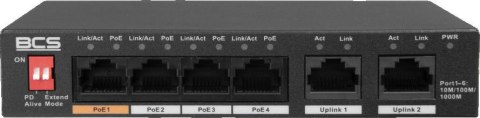 Switch PoE BCS LINE BCS-L-SP04G02G(2) Switch PoE BCS LINE BCS-L-SP04G02G(2)