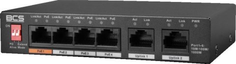 Switch PoE BCS LINE BCS-L-SP04G02G(2) Switch PoE BCS LINE BCS-L-SP04G02G(2)