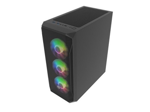Obudowa Fury Shobo SH4F RGB Midi Tower z oknem Czarna Obudowa Fury Shobo SH4F RGB Midi Tower z oknem Czarna