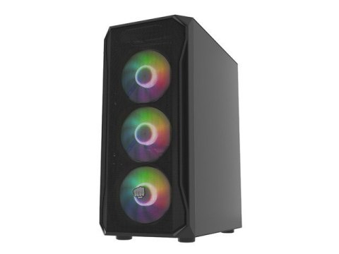 Obudowa Fury Shobo SH4F RGB Midi Tower z oknem Czarna Obudowa Fury Shobo SH4F RGB Midi Tower z oknem Czarna