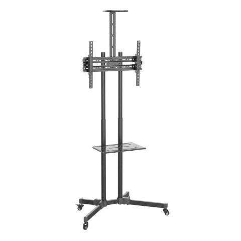 Stojak mobilny do TV 37-70cali, 50kg, 2 półki Stojak mobilny do TV 37-70cali, 50kg, 2 półki