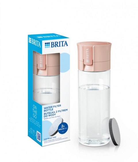 Butelka filtrująca Vital + 2 MicroDisc morelowa Butelka filtrująca Vital + 2 MicroDisc morelowa