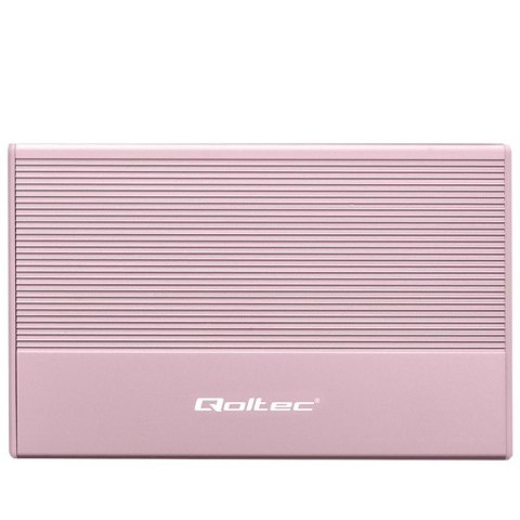 Obudowa | Kieszeń na dysk SSD HDD 2.5 cala | SATA | USB 3.0 | Super speed 5Gb/s | 2TB | Różowy Obudowa | Kieszeń na dysk SSD HDD 2.5 cala | SATA | USB 3.0 | Super speed 5Gb/s | 2TB | Różowy