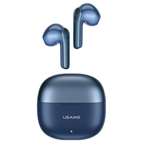 Słuchawki Bluetooth TWS 5.1 XH Series Dual microfon niebieskie Słuchawki Bluetooth TWS 5.1 XH Series Dual microfon niebieskie