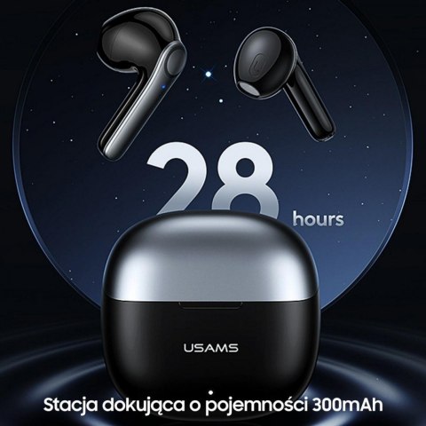 Słuchawki Bluetooth TWS 5.1 XH Series Dual microfon niebieskie Słuchawki Bluetooth TWS 5.1 XH Series Dual microfon niebieskie