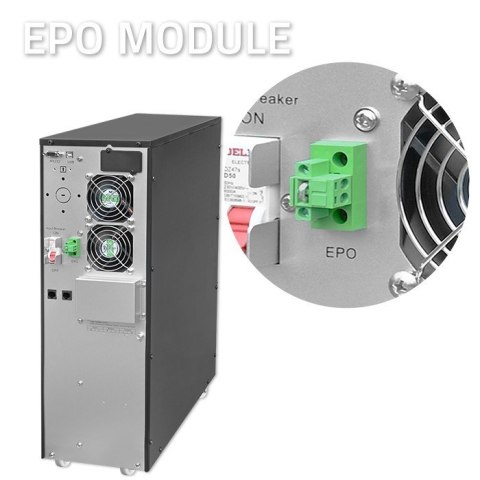 Zasilacz awaryjny UPS 10kVA | 10000W | Power Factor 1.0 | LCD | EPO | USB | On-line Zasilacz awaryjny UPS 10kVA | 10000W | Power Factor 1.0 | LCD | EPO | USB | On-line