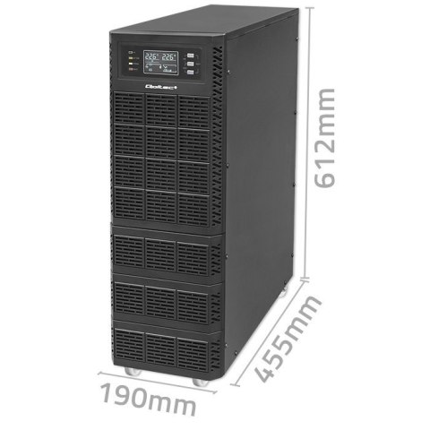 Zasilacz awaryjny UPS 10kVA | 10000W | Power Factor 1.0 | LCD | EPO | USB | On-line Zasilacz awaryjny UPS 10kVA | 10000W | Power Factor 1.0 | LCD | EPO | USB | On-line