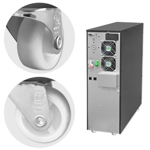 Zasilacz awaryjny UPS 10kVA | 10000W | Power Factor 1.0 | LCD | EPO | USB | On-line Zasilacz awaryjny UPS 10kVA | 10000W | Power Factor 1.0 | LCD | EPO | USB | On-line