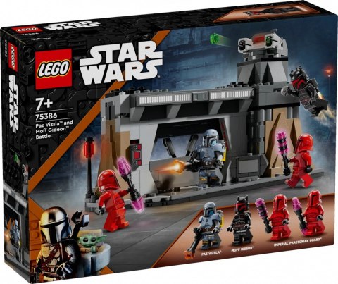 Klocki Star Wars 75386 Pojedynek Paza Vizsli i Moffa Gideona Klocki Star Wars 75386 Pojedynek Paza Vizsli i Moffa Gideona