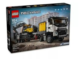 Klocki Technic 42175 Ciężarowka Volvo FMX i koparka EC230 Electric