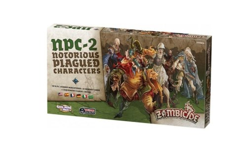 Dodatek Zombicide Czarna Plaga: NPC 2 Dodatek Zombicide Czarna Plaga: NPC 2