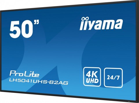 Monitor 50 cali LH5041UHS-B2 VA,4K,24/7,LAN,USB,HDMI Monitor 50 cali LH5041UHS-B2 VA,4K,24/7,LAN,USB,HDMI