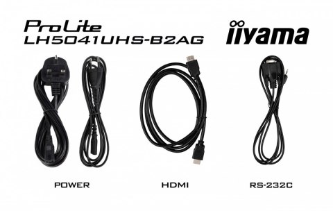Monitor 50 cali LH5041UHS-B2 VA,4K,24/7,LAN,USB,HDMI Monitor 50 cali LH5041UHS-B2 VA,4K,24/7,LAN,USB,HDMI