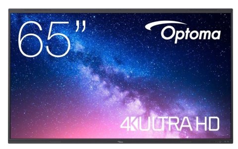 Optoma monitor interaktywny 65 cali 5653RK 8GB RAM / 64 GB ROM, 2x 18W speaker + 2x 8W subwoofer, 8 mikrofonów, 50-finger mutito Optoma monitor interaktywny 65 cali 5653RK 8GB RAM / 64 GB ROM, 2x 18W speaker + 2x 8W subwoofer, 8 mikrofonów, 50-finger mutito