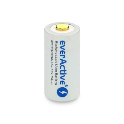 Akumulator 16340 3V Li-ion 700 mAh micro USB Akumulator 16340 3V Li-ion 700 mAh micro USB
