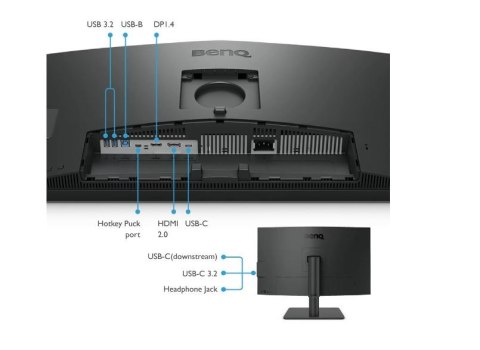 Monitor 27 cali PD2706U LED 4K 5ms/QHD/IPS/HDMI/DP/USB Monitor 27 cali PD2706U LED 4K 5ms/QHD/IPS/HDMI/DP/USB