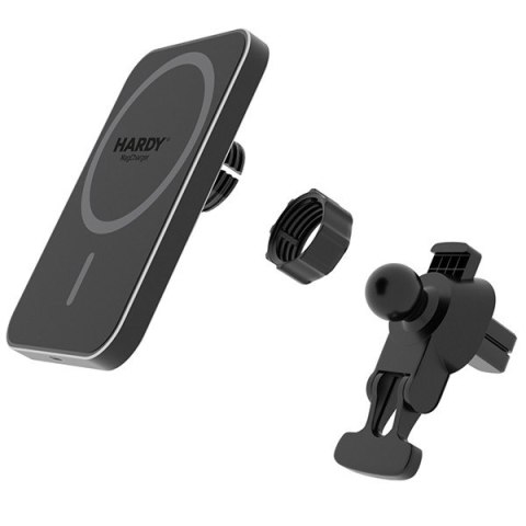 Uchwyt samochodowy 15W MagSafe indukcyjny dedykowany do Apple Uchwyt samochodowy 15W MagSafe indukcyjny dedykowany do Apple