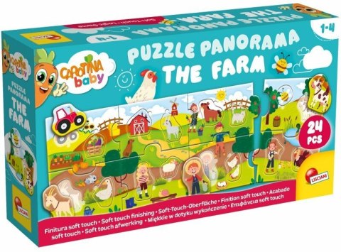 Układanka Carotina Baby Puzzle panorama - Farma Układanka Carotina Baby Puzzle panorama - Farma
