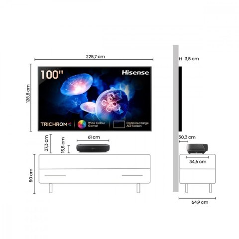 Telewizor Laser TV 100 cali 100L9HD Telewizor Laser TV 100 cali 100L9HD