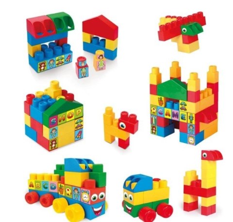 Klocki 51 elementów Big Blocks Klocki 51 elementów Big Blocks