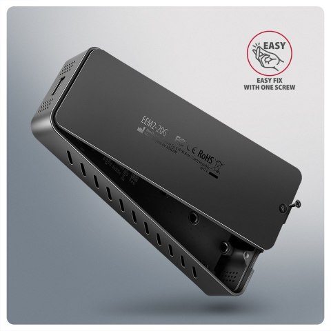 EEM2-20G Obudowa zewnętrzna aluminiowa USB-C 3.2 Gen 2 M.2 NVMe SSD 20Gbps EEM2-20G Obudowa zewnętrzna aluminiowa USB-C 3.2 Gen 2 M.2 NVMe SSD 20Gbps
