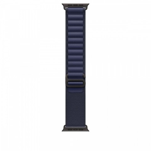 Opaska Alpine w kolorze granatu do koperty 49 mm - rozmiar S - elementy z tytanu w kolorze czarnym Opaska Alpine w kolorze granatu do koperty 49 mm - rozmiar S - elementy z tytanu w kolorze czarnym