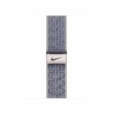 Opaska sportowa Nike w kolorze szarym/niebieskim do koperty 42 mm